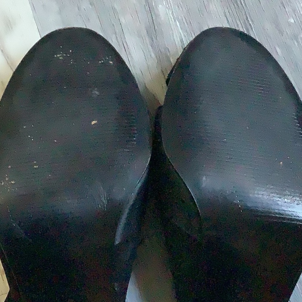 MIA Black Slingback Heels with Cutout Design - Picture 8 of 9